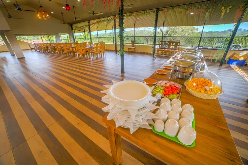 The dining hall