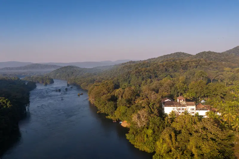 A bend of the Kali River